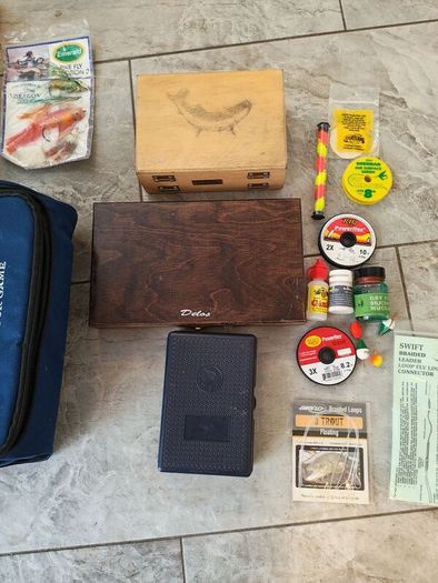 Fly rods and flies