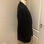 Carine Roitfeld Uniqlo black wool mix jacket size 10 Image 3