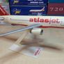 AtlasJet 1:200 scale model airplane, Airbus A320 aircraft Image 2