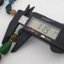 Antique African Style MultiColor Glass Beads Necklace Image 4