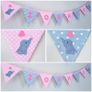 Beautiful Personalised Cotton Bunting Image 10