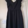 Black Summer Dress  SHEIN (I) size uk 8 Image 3
