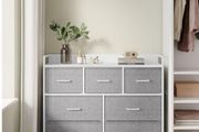 Industrial design with 7 drawers (Dove grey cloud white FREE P&amp;P
