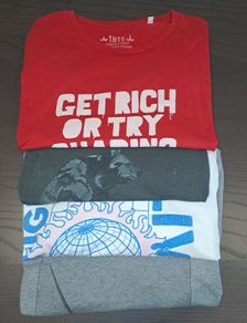 T Shirt x4 - Hemp/Organic Cotton