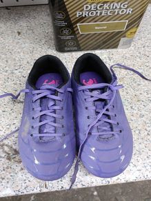 Rugby boots worn once uk 4