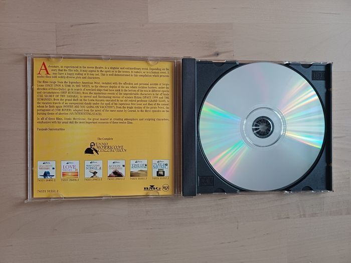 Ennio Morricone Time of Adventure CD Soundtrack 1995