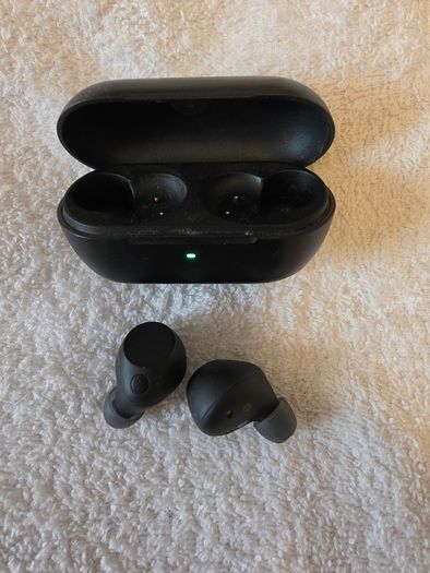Sony wireless WF-C710N earbuds with charging case