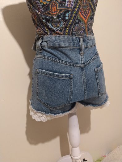 Denim Shorts, New With Tags