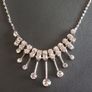 Vintage Diamonte Necklace Image 6