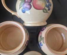 Vintage Hornsea Pottery 'Yeovil' Cream & Sugar Set (1990)