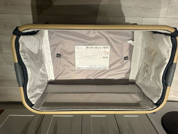 tutti bambini cozee bedside crib