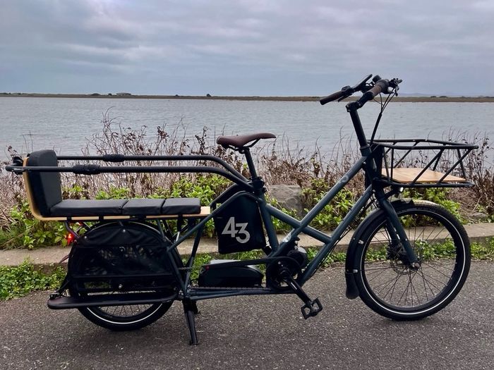 Bike43 longtail electric cargo bike