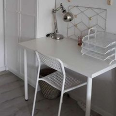 Ikea desk 20e Lamp 10e