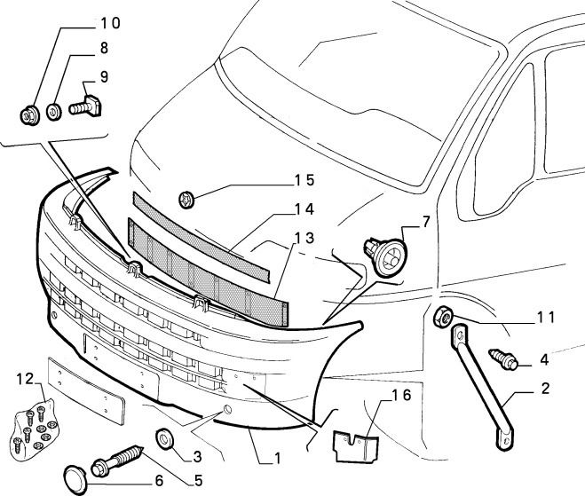 Bumper Guide (Fiat Ducato)
