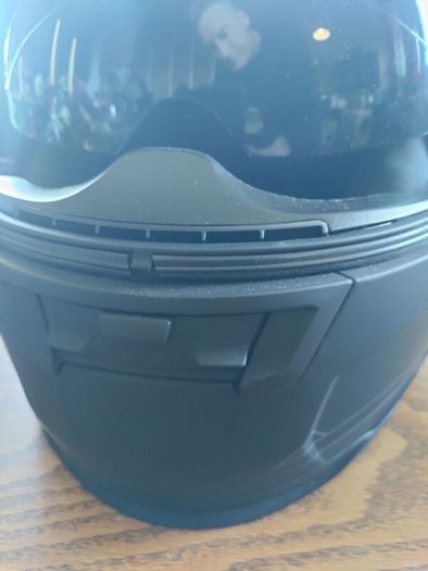 New Never Used Helmet With Gloves And Neck Wind Block Scarf.