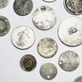 Silver coins 77 grams Scrap Damaged Coins Image 10