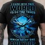 Men's Relaxed Crew Neck Tee - Featuring a Skull Design Image 2