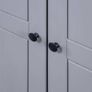 Wardrobe Grey 80x50x171.5 cm Solid Pine Panama Range Image 4