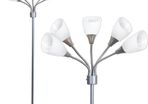 Modern Floor Lamp Room Light Medusa Multi Head Standing Lamp Bedroom Light with 5 Adjustable Acrylic Reading Shades Room Light (FREE POSTAGE)