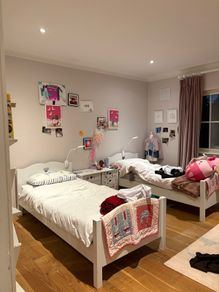 Pair of single beds