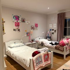 Pair of single beds