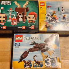 Lego lot of X3 retired sets 40353 40424 31004 unopened