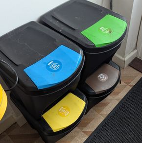 Stackable Green Bins