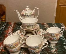 1960s paragon coffee set postage available