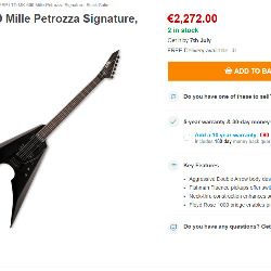 Esp-ltd MK-600 mille petrozza (Price Drop)