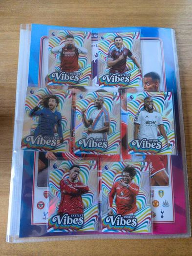Topps Vibes Exclusive Inserts Topps Premier League Flagship Edition 2026/27