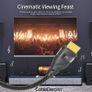 CableDeconn 5M Premium HDMI 2.1 UHD/3D 8K (7680x4320@60Hz) 48Gbps (Nylon Braided/Gold Plated) Cable (Brand New/Warranty) Image 4
