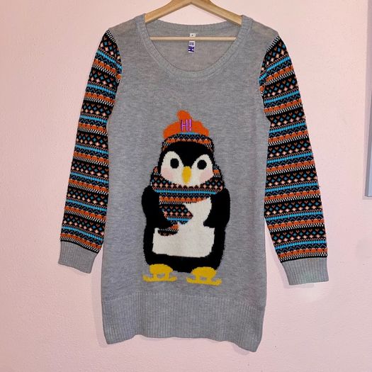 H! by Henry Holland Christmas Jumper UK 10 LIKE NEW