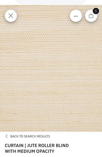 Jute Blind