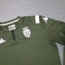 AS Monaco (L) Sweatshirt Jersey Jumper Pullover Shirt France Ligue 1 Monte Carlo French Kappa Gara Large Sweatshirt  Jumper Pullover Green Large  Half Zip Image 3