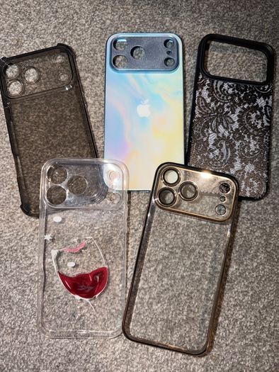 iPhone 17 Pro Max Accessories Bundle - 5x Cases & Screen / Camera Protectors (New & Used)