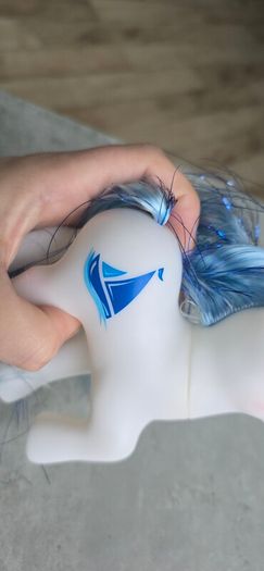 2019 HQG1C Marina Glow in the Dark Custom Ponies like MLP G1 My Little Pony