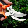 New green garden secateurs hand scissors Image 2