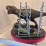 jurassic park diorama custom statue 3d printed and custom painted Image 7