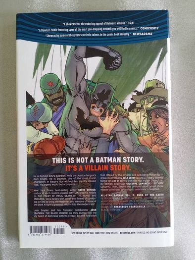 All Star Batman Volume 2 Ends of The Earth Hardcover