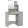 Multiple Colours Available | Dressing Table With Mirror 86.5x35x136 Cm Image 3