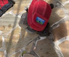 Honda self drive lawnmower engine