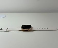 Apple Watch Series 10 - 42 mm Rose Gold Aluminium Case with Light Blush Sport Band, S/M
