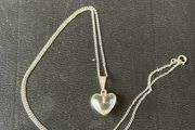 silver necklace