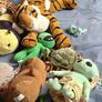 soft toys and bag Image 3