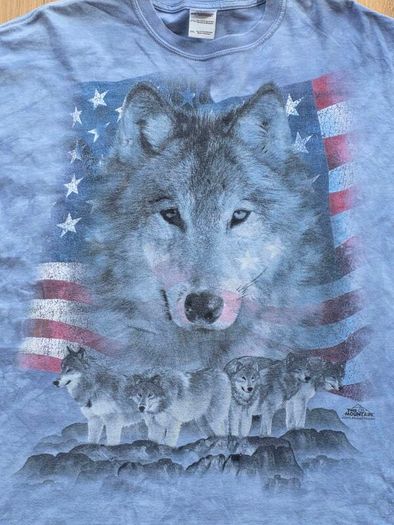 The Mountain Wolves Tie Dye T-Shirt 2XL xxl