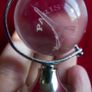 3d Laser Engraved Crystal Sphere with a Sandblasted Image 2