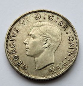 1945 Silver Florin George VI