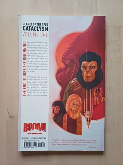 Planet of the Apes - Cataclysm Volume 1, 2, 3 Science Fiction Graphic Novels Boom Studios