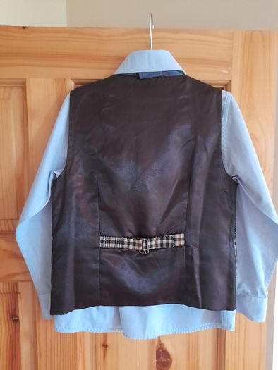 Boys waistcoat and shirt