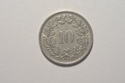 Switzerland 10 rappen coin